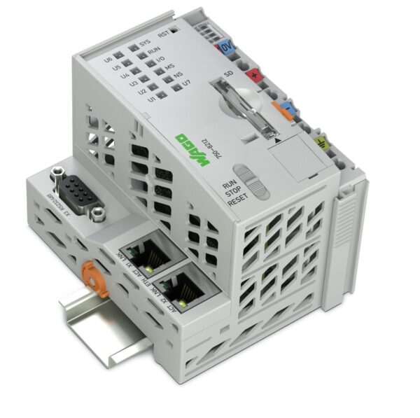 CLP Wago Controlador PFC200 2 Entradas ETHERNET RS-232 485